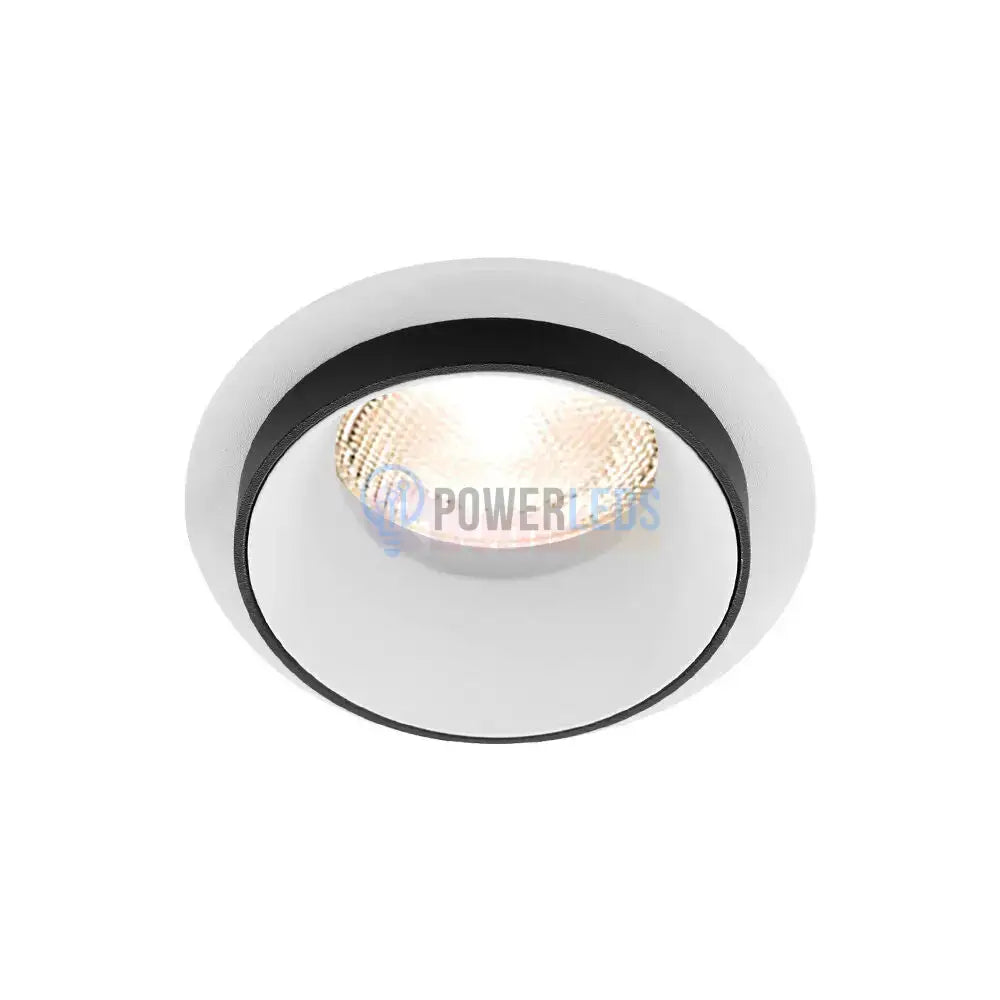 Spot Incastrat Rotund Alb & Negru Dulie GU10 Ø92x38mm led ceiling light