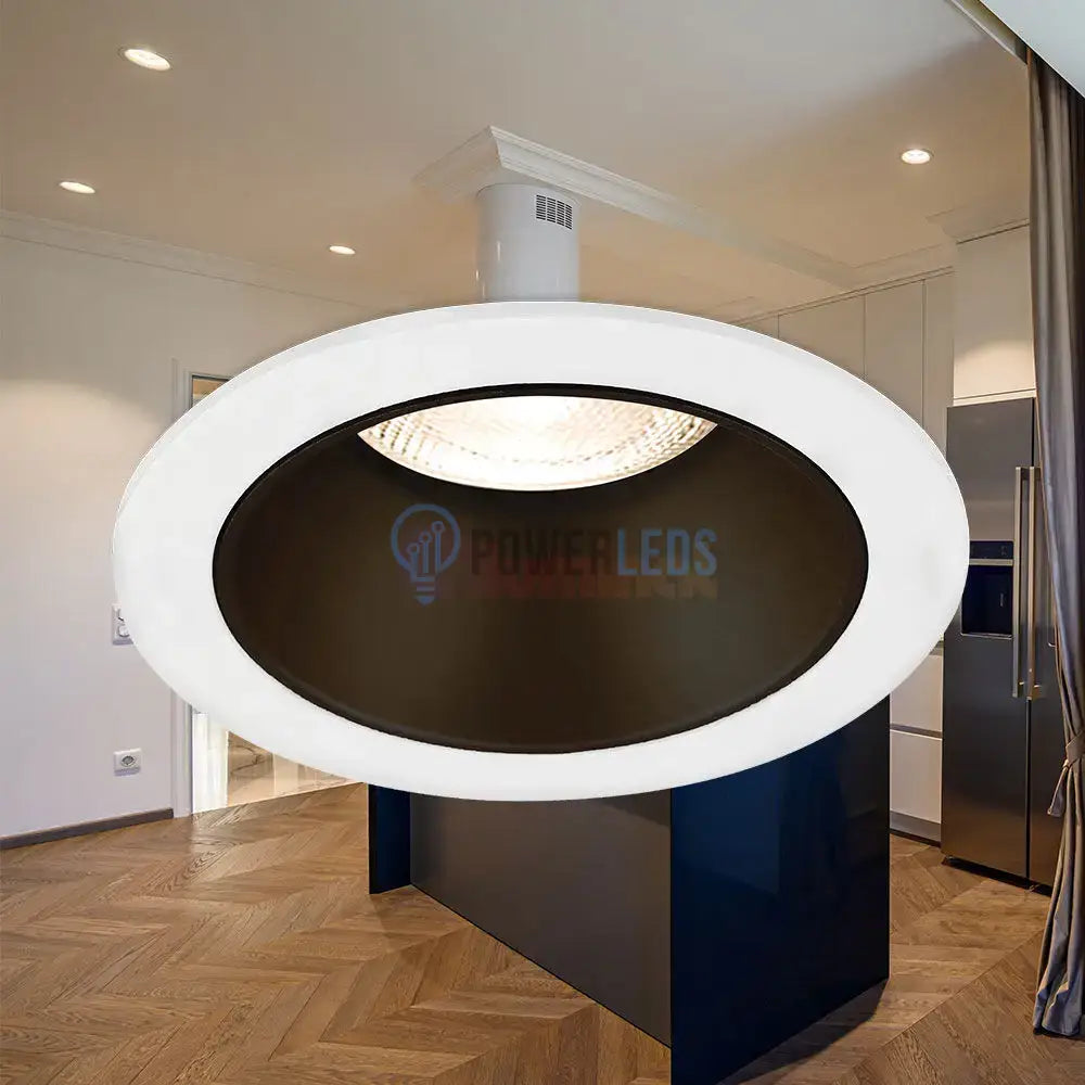 Spot Incastrat Rotund Alb & Negru Dulie GU10 Ø85x32mm led ceiling light