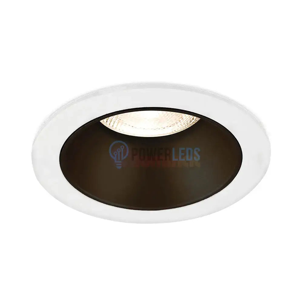 Spot Incastrat Rotund Alb & Negru Dulie GU10 Ø85x32mm led ceiling light