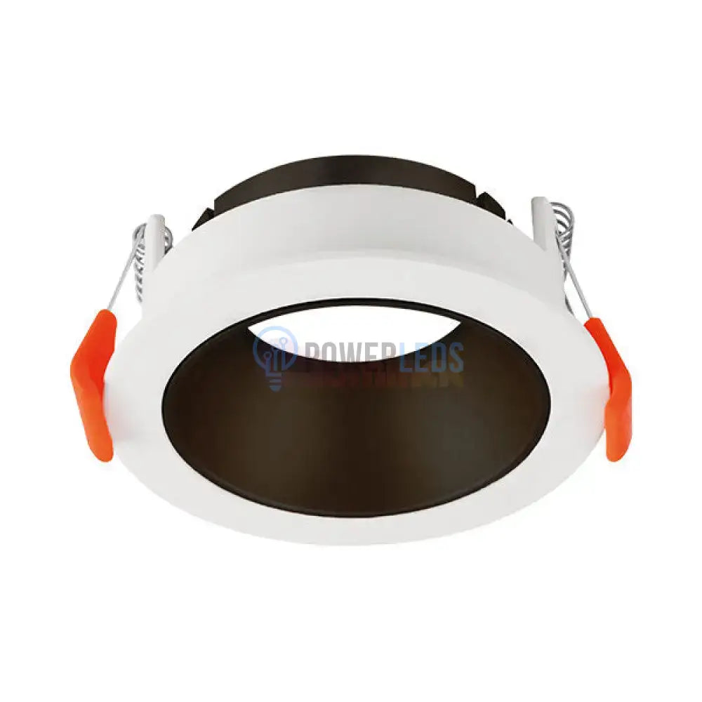 Spot Incastrat Rotund Alb & Negru Dulie GU10 Ø85x32mm led ceiling light