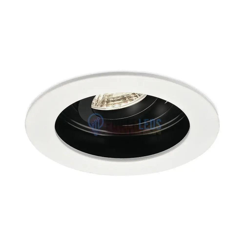 Spot Incastrat Rotund Fascicul Reglabil Alb & Negru Dulie GU10 Ø100x30mm led ceiling light