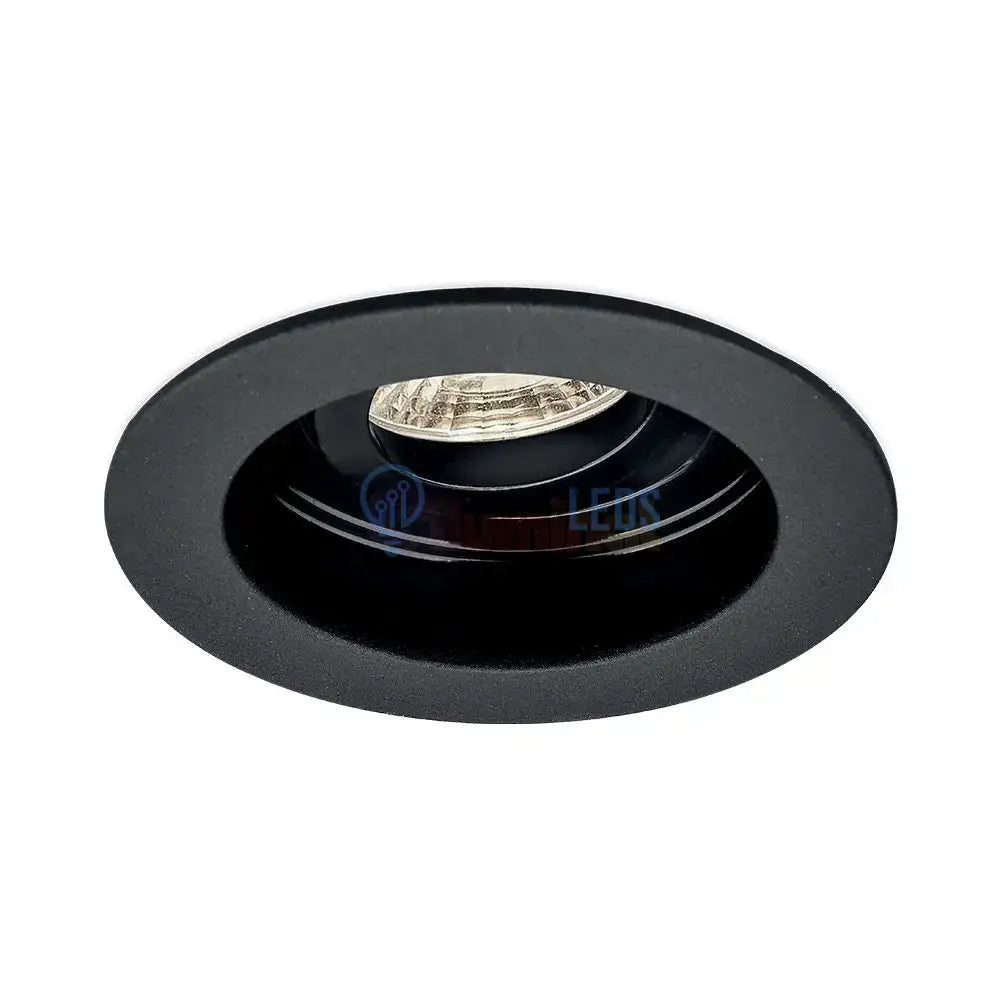 Spot Incastrat Rotund Fascicul Reglabil Negru Dulie GU10 Ø100x30mm led ceiling light