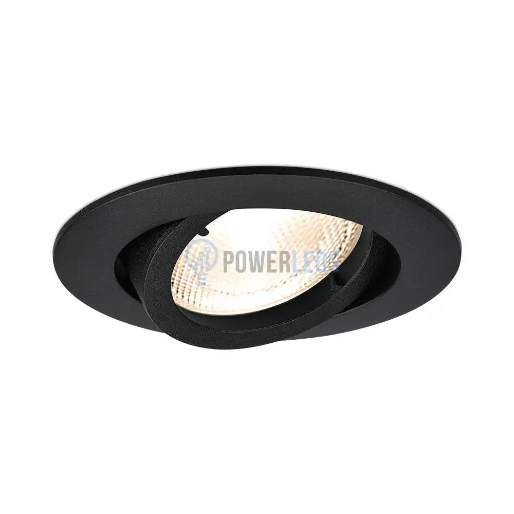 Spot Incastrat Rotund Fascicul Reglabil Negru Dulie MR16 Ø82x25mm led ceiling light