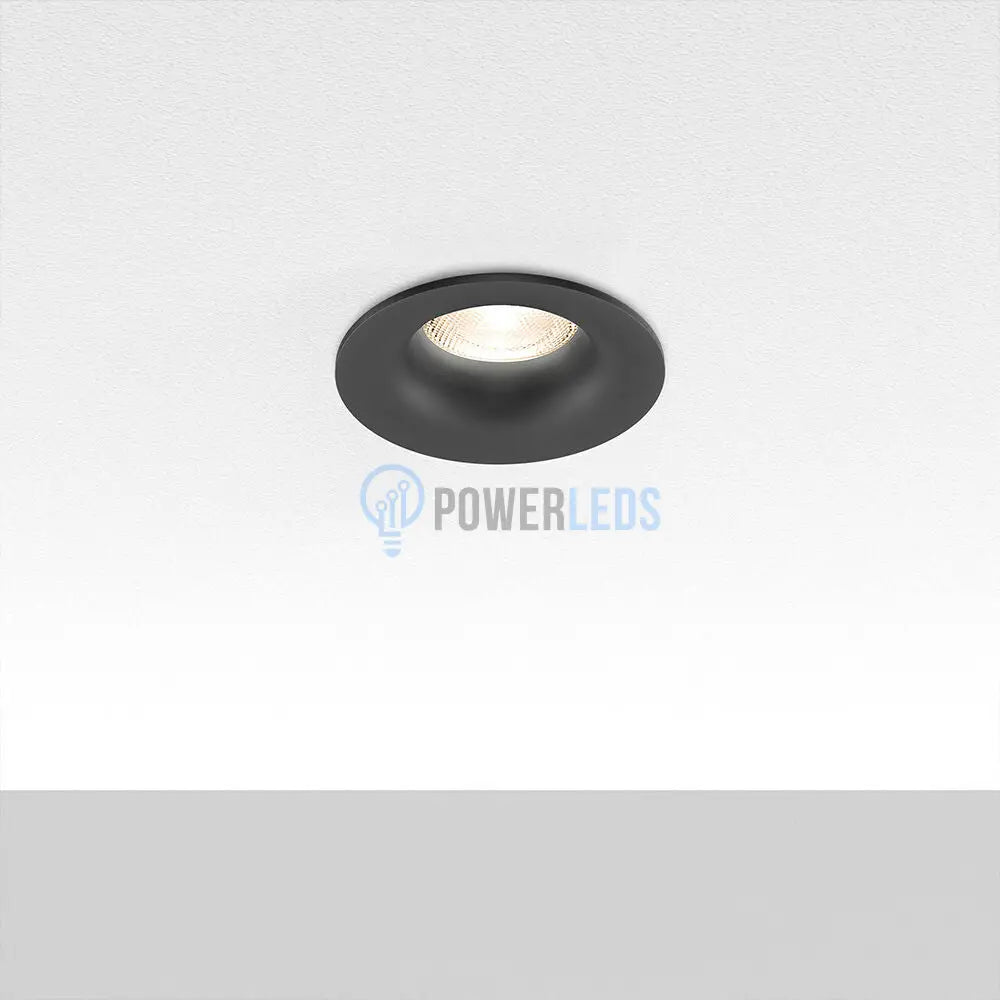 Spot Incastrat Rotund Negru Dulie MR16 Ø83x35mm led ceiling light