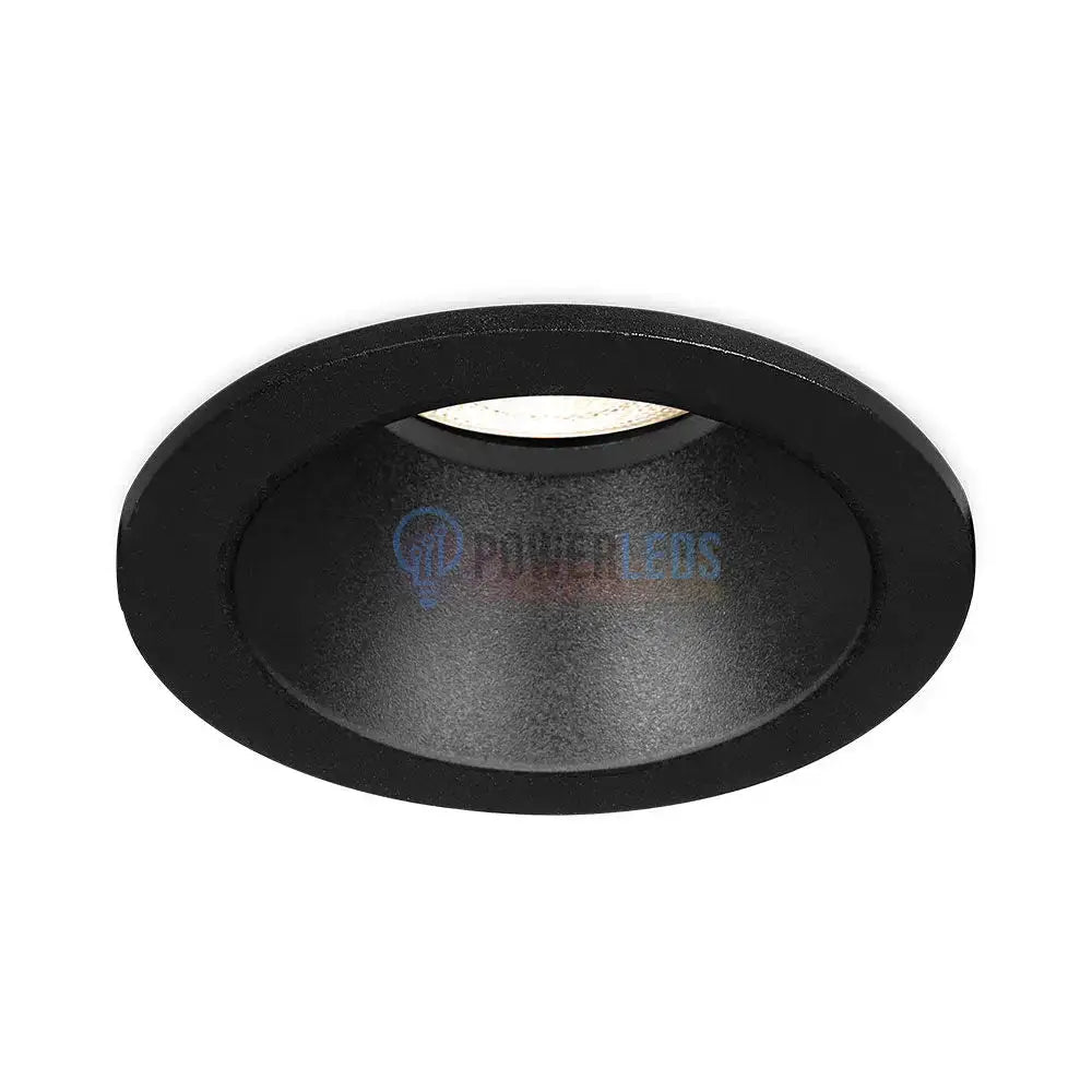 Spot Incastrat Rotund Negru Dulie GU10 Ø85x32mm led ceiling light
