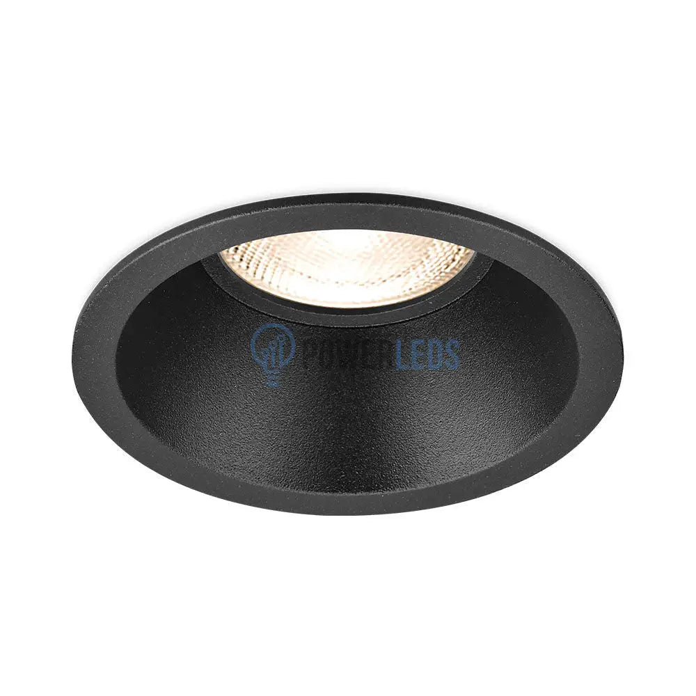 Spot Incastrat Rotund Negru Dulie MR16 Ø86x40mm led ceiling light
