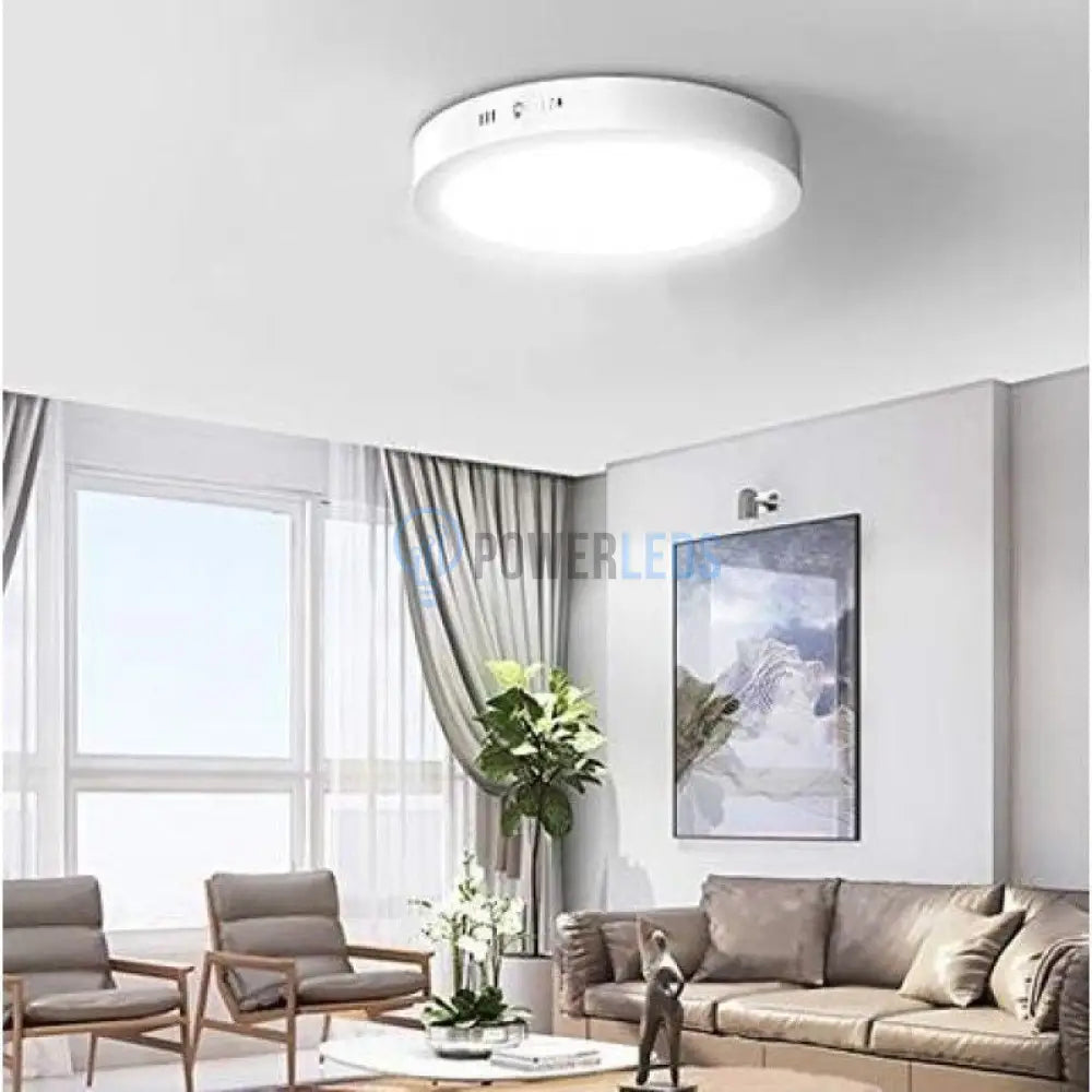 Spot Led 18W Rotund Alb / ⌀205Mm Aplicat Led Ceiling Light