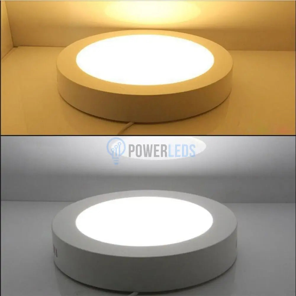 Spot Led 18W Rotund Alb / ⌀205Mm Aplicat Led Ceiling Light