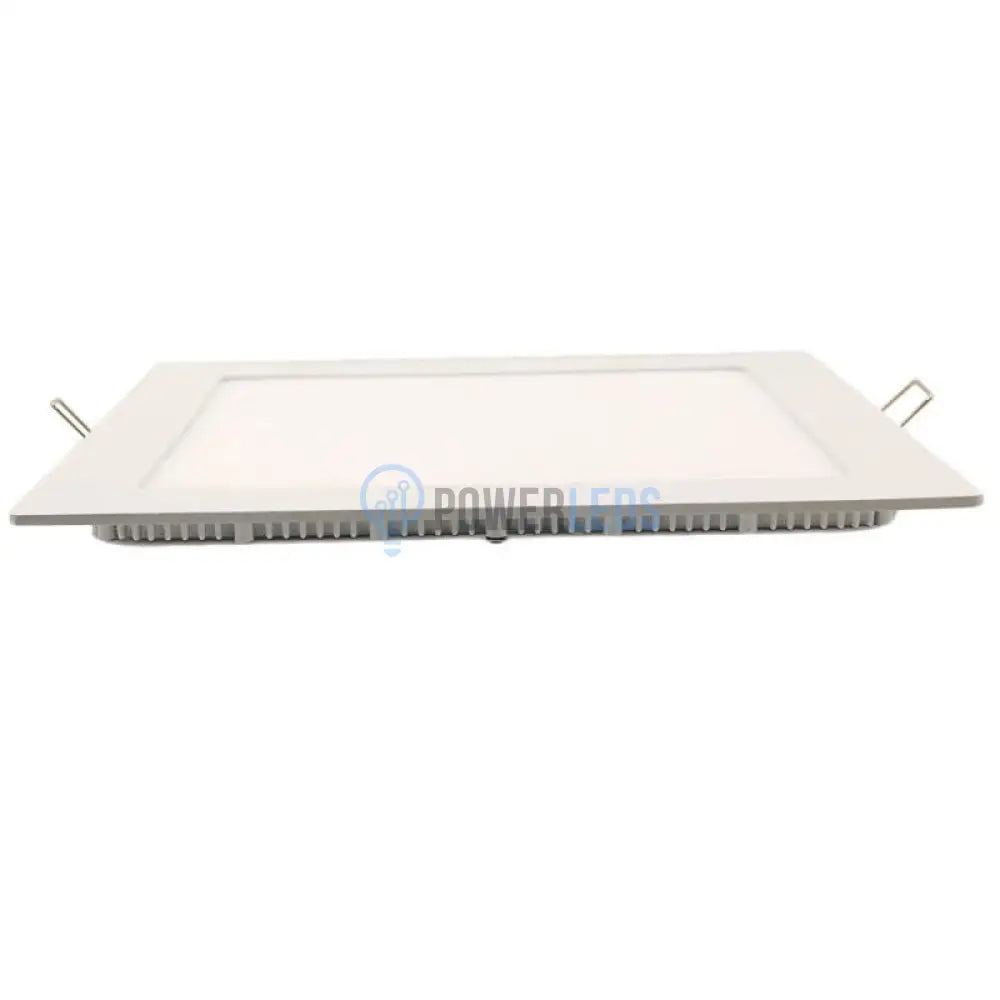 Spot Led 18W Slim Patrat Alb / 220X220Mm Incastrabil Led Spot Light