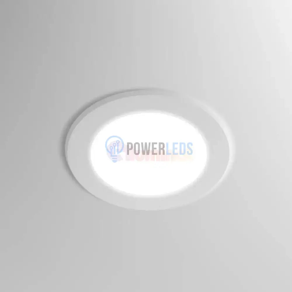 Spot Led 6W Eco Rotund Alb / ⌀100Mm Incastrabil Led Spot Light