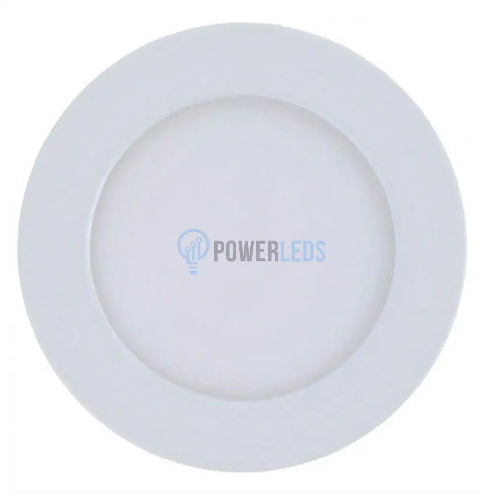 Spot Led 6W Slim Rotund Alb / ⌀118Mm Incastrabil Led Spot Light