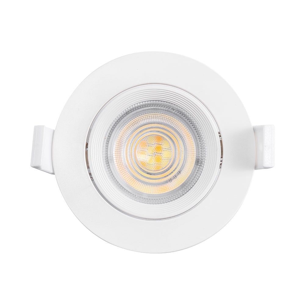 Spot LED 7W Incastrabil Orientabil CCT cu 3 Lumini Echivalent 60W
