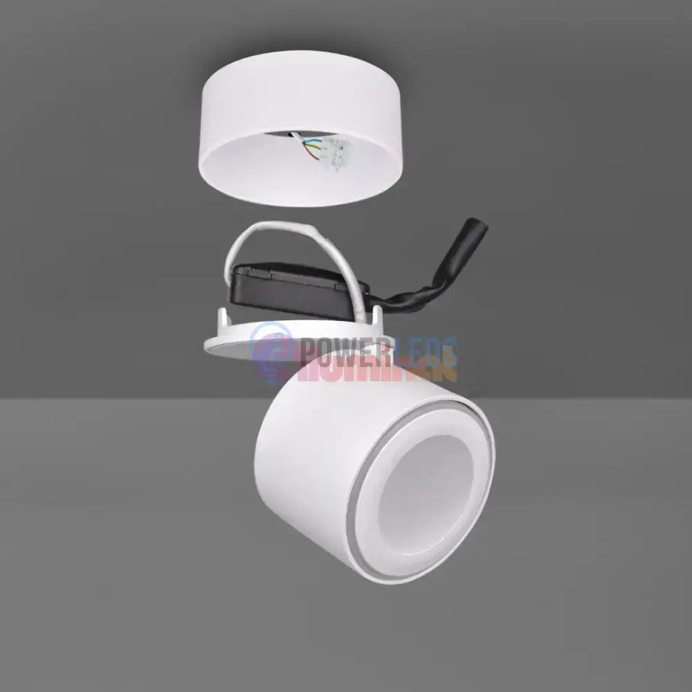 Spot LED Aplicat Orientabil 5W Premium White TAURUS powerleds.ro