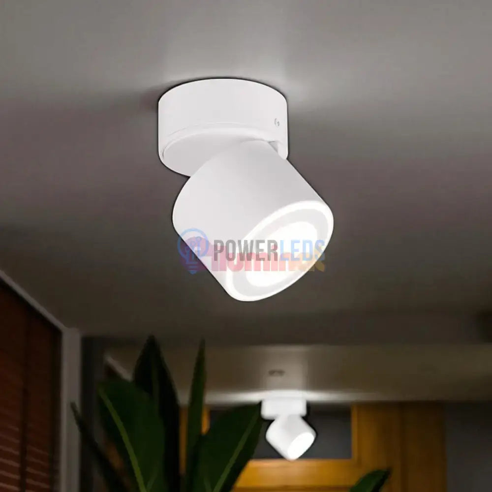 Spot LED Aplicat Orientabil 5W Premium White TAURUS powerleds.ro