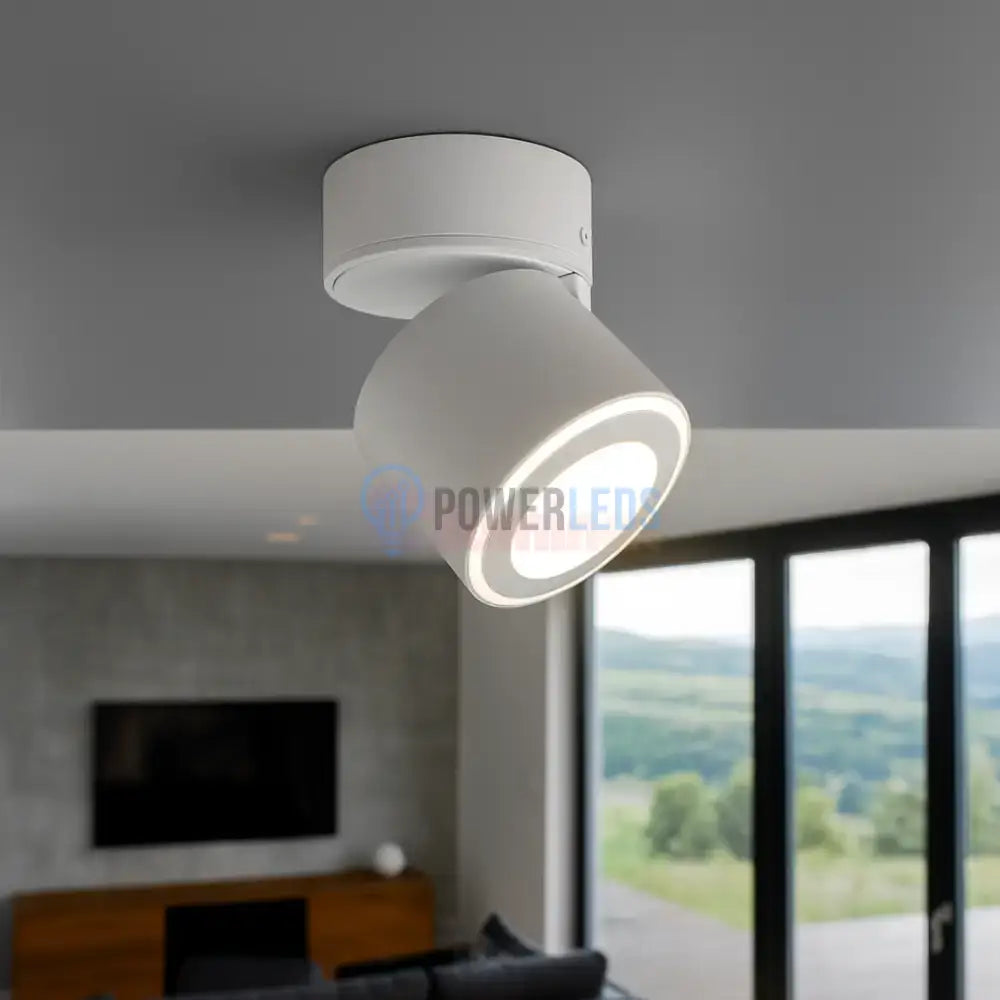 Spot LED White TAURUS SPOT LED APLICAT / ALBA led ceiling light