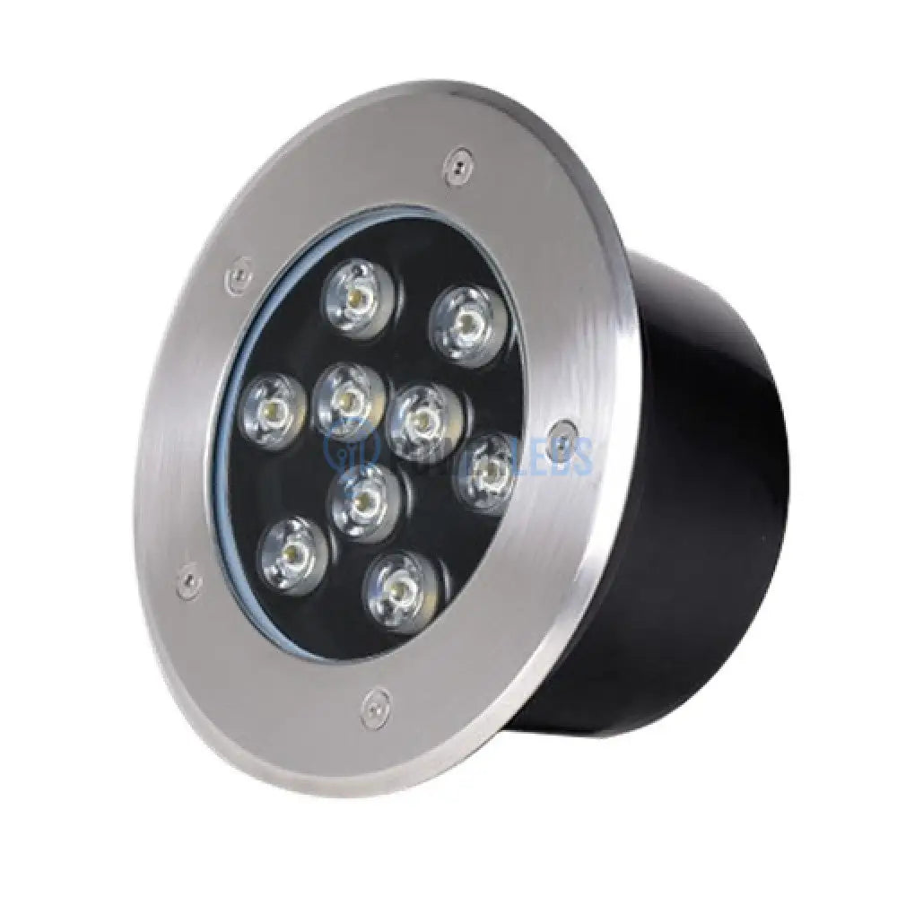 Spot Led De Exterior Pentru Pardoseala Incastrabil 9W Rgb Flood Light