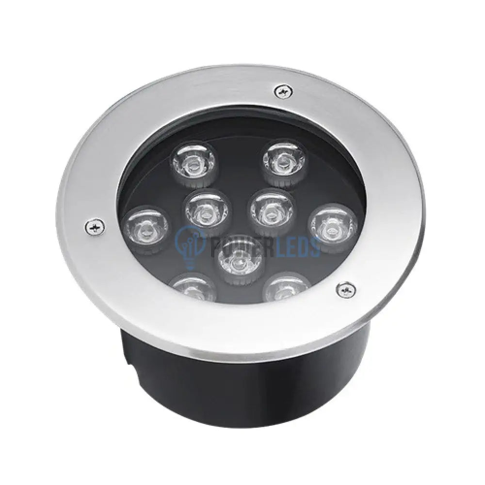 Spot Led De Exterior Pentru Pardoseala Incastrabil 9W Rgb Flood Light