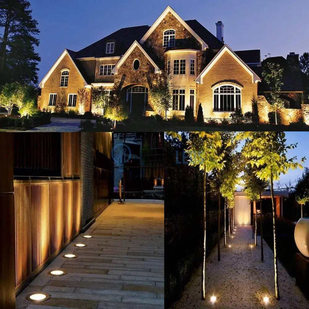 Spot Led Exterior 3W Pardoseala Incastrabil 220V Rgb Flood Light