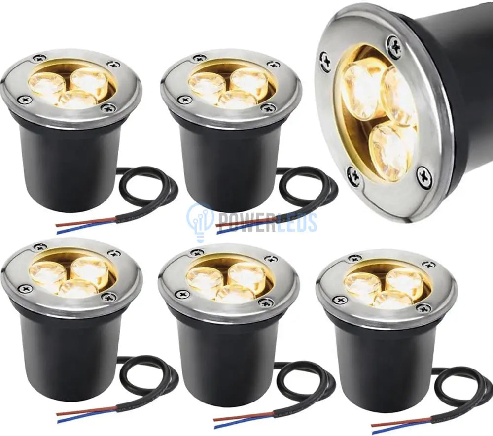 Spot Led Exterior 3W Pardoseala Incastrabil 220V Rgb Flood Light