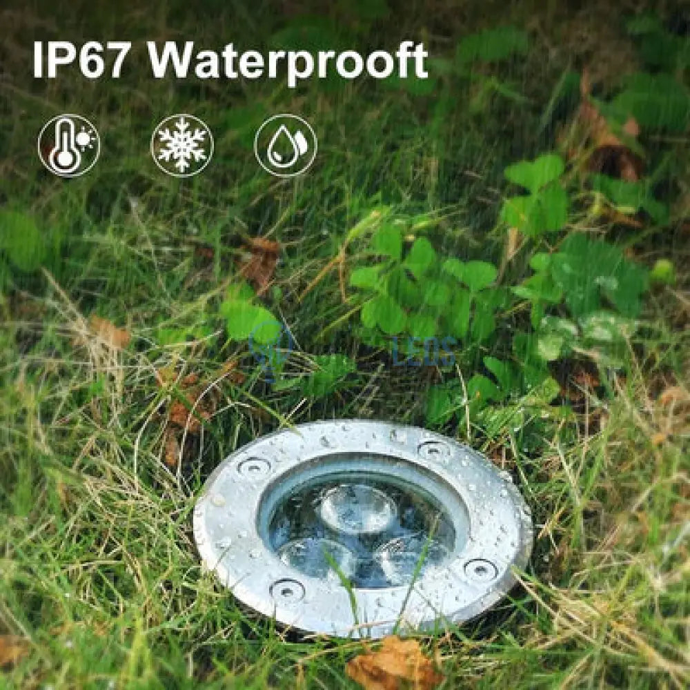 Spot Led Exterior 3W Pardoseala Incastrabil 220V Rgb Flood Light