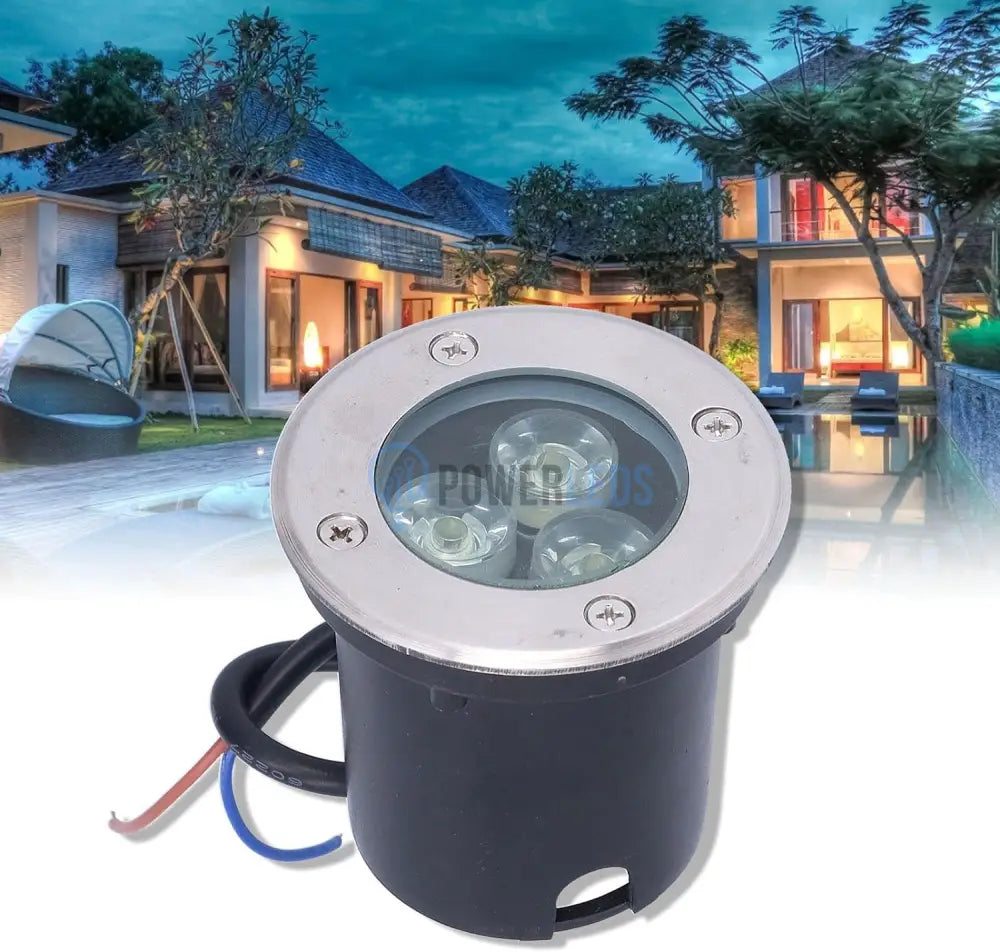 Spot Led Exterior 3W Pardoseala Incastrabil 220V Rgb Flood Light