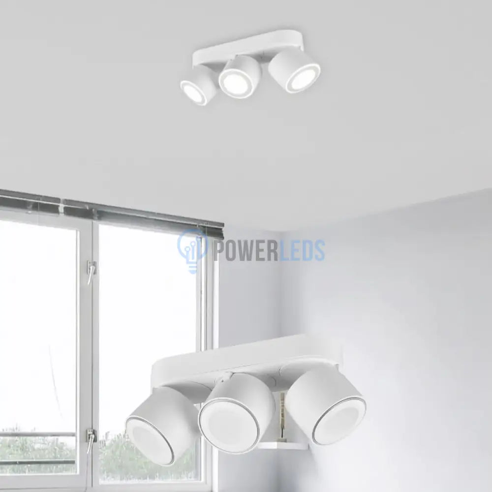 Spot LED Premium Aplicat Orientabil Dreptunghiular 3x450lm Alb 3 Moduri de Iluminare led ceiling light