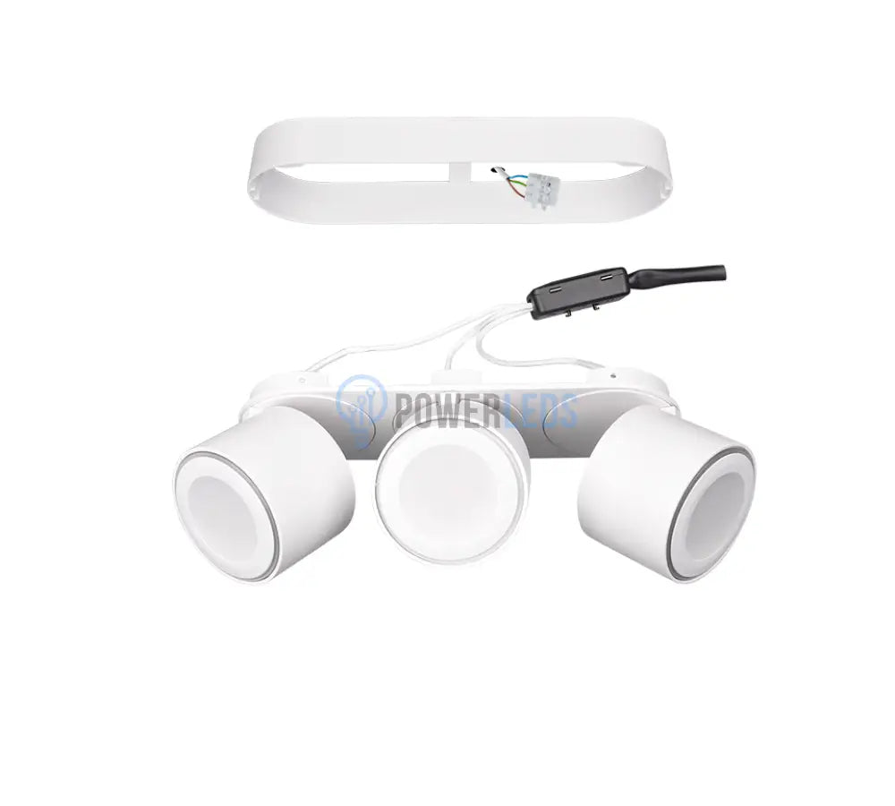 Spot LED Premium Aplicat Orientabil Dreptunghiular 3x450lm Alb 3 Moduri de Iluminare led ceiling light