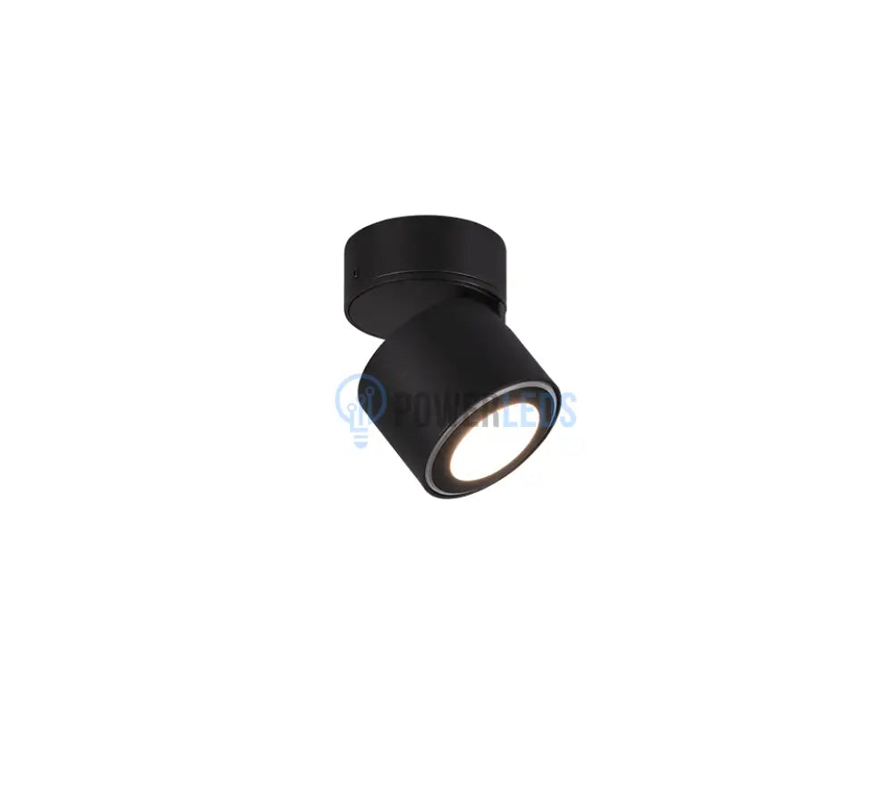 Spot LED Premium Aplicat Orientabil Rotund Negru 3 Moduri de Iluminare led ceiling light