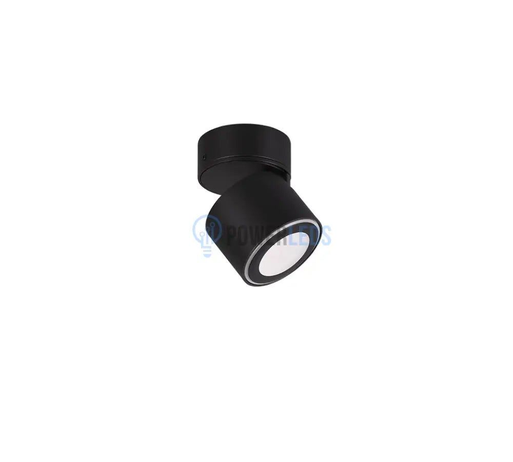 Spot LED Premium Aplicat Orientabil Rotund Negru 3 Moduri de Iluminare led ceiling light