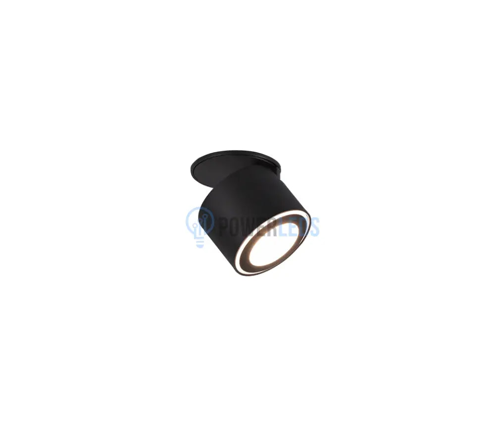 Spot LED Premium Aplicat Orientabil Rotund Negru 3 Moduri de Iluminare led ceiling light