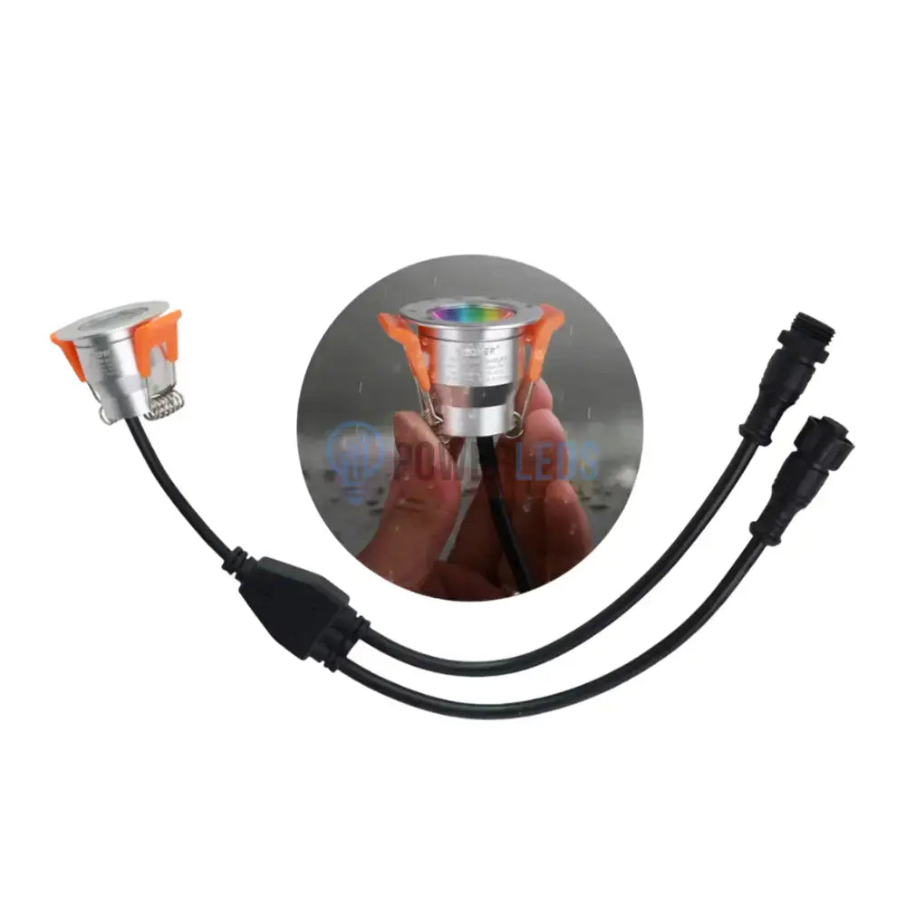 Spot LED RGB 3W MIBOXER Incastrabil IP66 Echivalent 30W led spot light