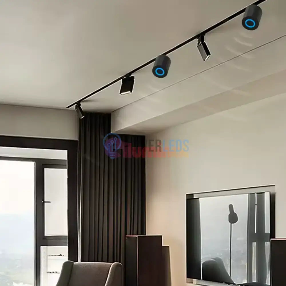 Spot pe Sina cu Boxa Bluetooth Integrata 10W 1050BK powerleds.ro