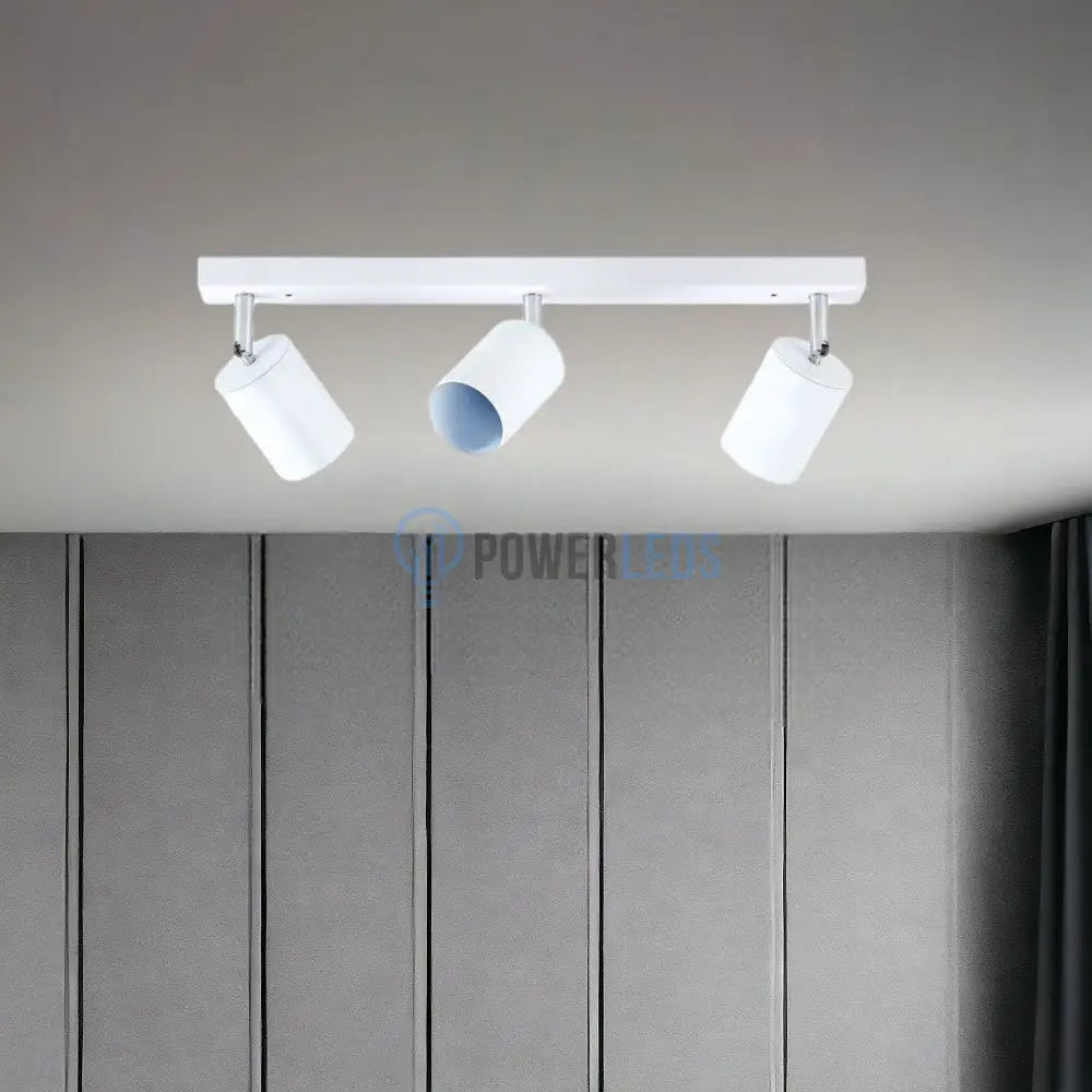 Spot Pe Sina Reglabil Alb 3Xgu10 Led Ceiling Light