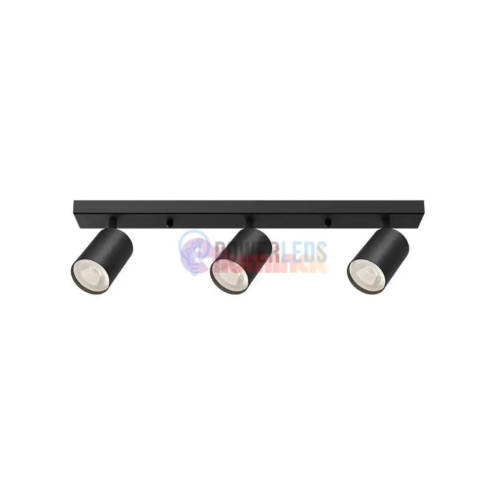 Spot pe Sina Reglabil Beta Black 3xGU10 powerleds.ro
