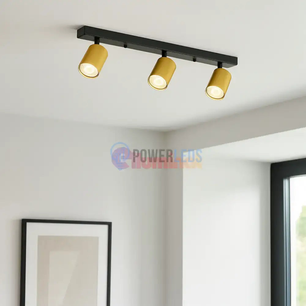 Spot pe Sina Reglabil GOLD 3xGU10 BH04-00836 powerleds.ro