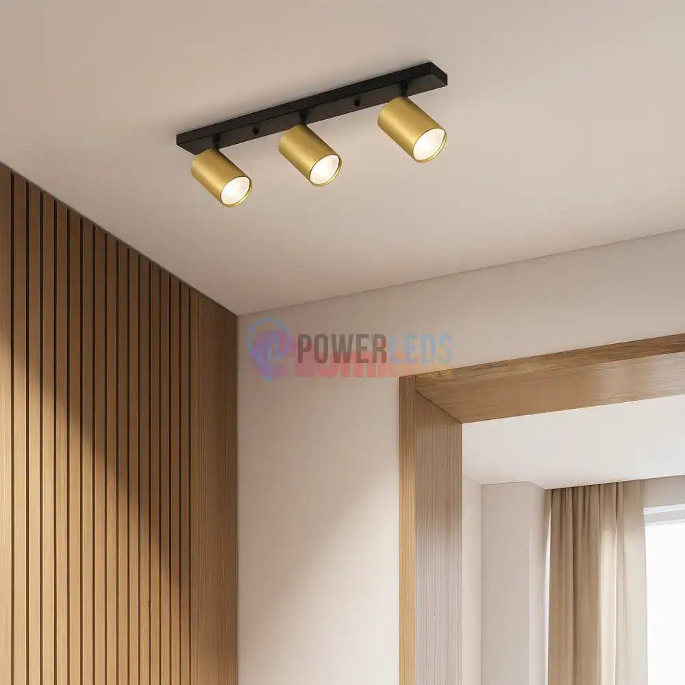 Spot pe Sina Reglabil GOLD 3xGU10 BH04-00836 powerleds.ro
