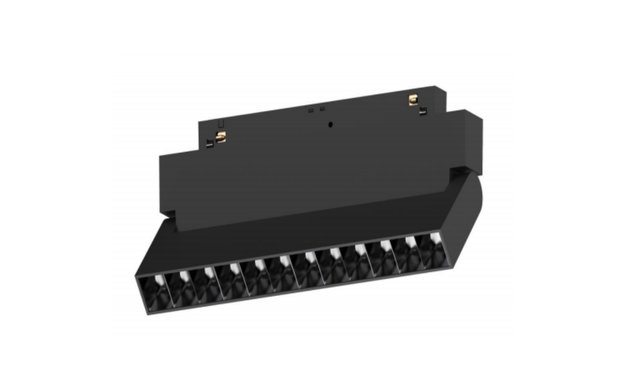 Spot LED 12W Magnetic Negru Pliabil