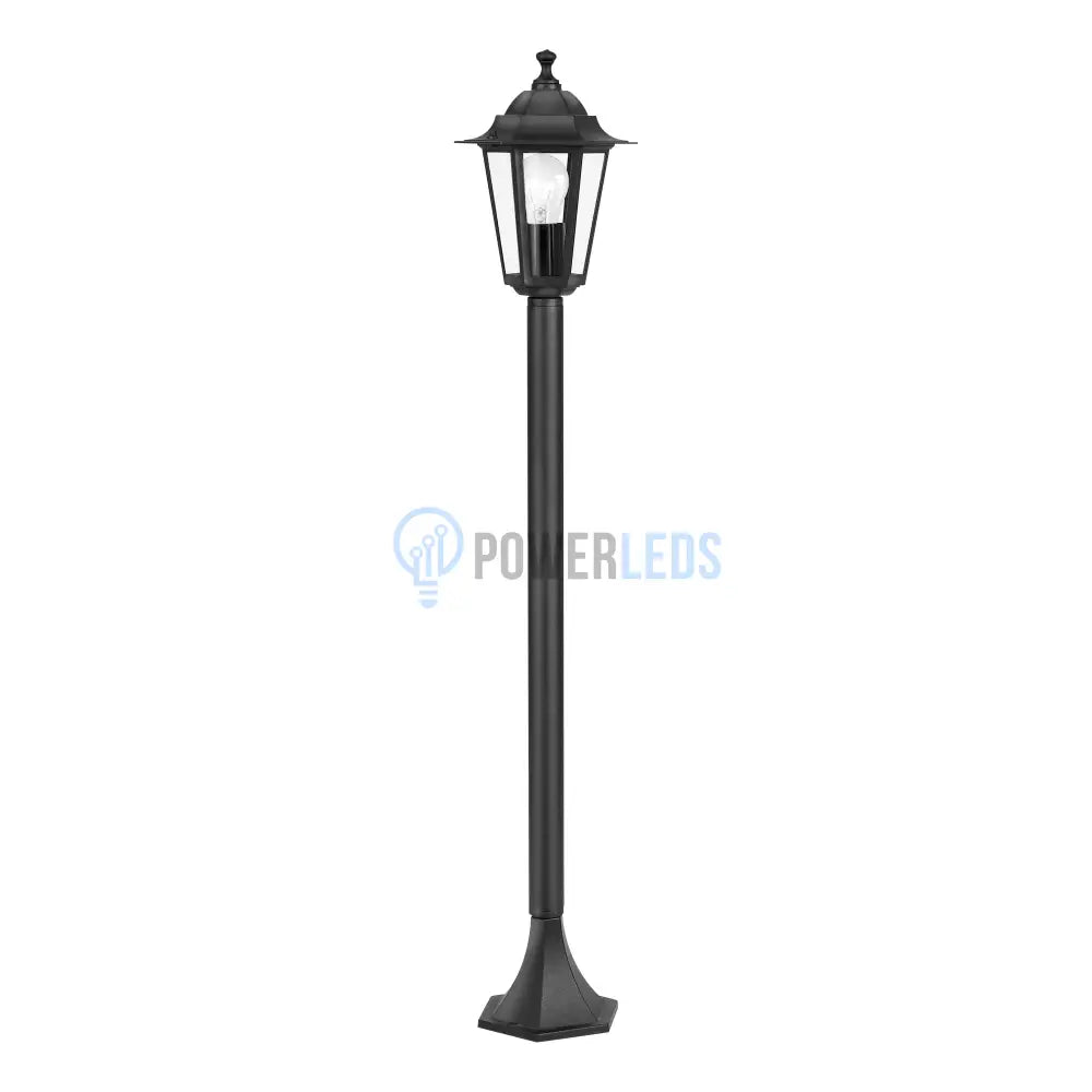 Stalp De Gradina LATERNA 4 Tip Felinar Negru 100CM STALP ORNAMENTAL GARDEN POLE