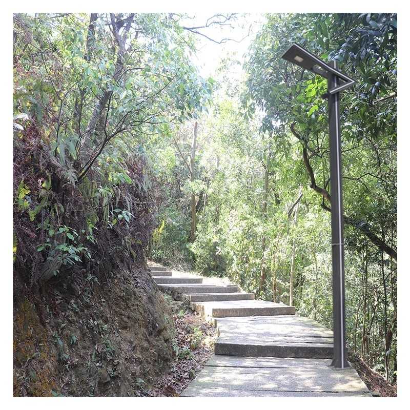 Stalp Iluminat Stradal 50W Alb Natural + Albastru 3m