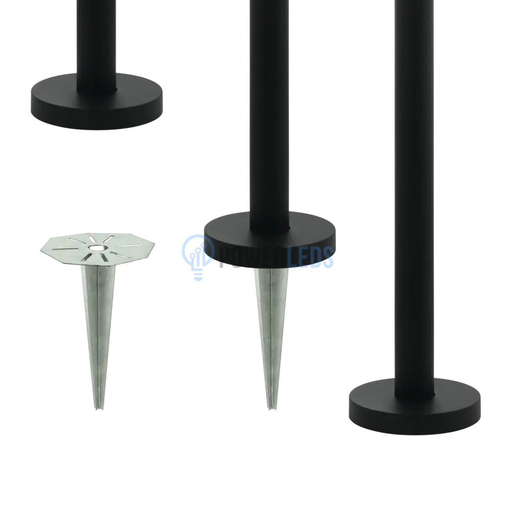 Stalp Exterior SIRMIONE 3XE27 IP44 97288 powerleds.ro