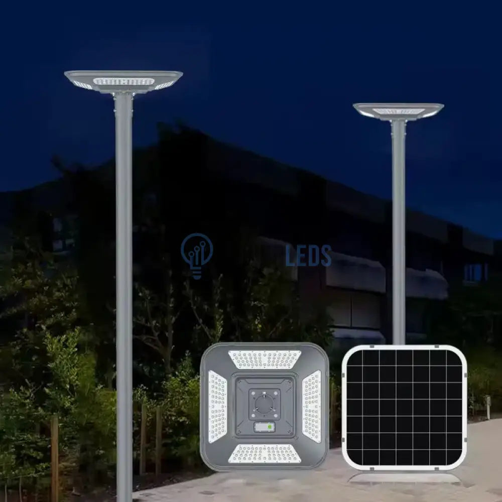 Stalp Metalic Gri Modular 3.5m powerleds.ro