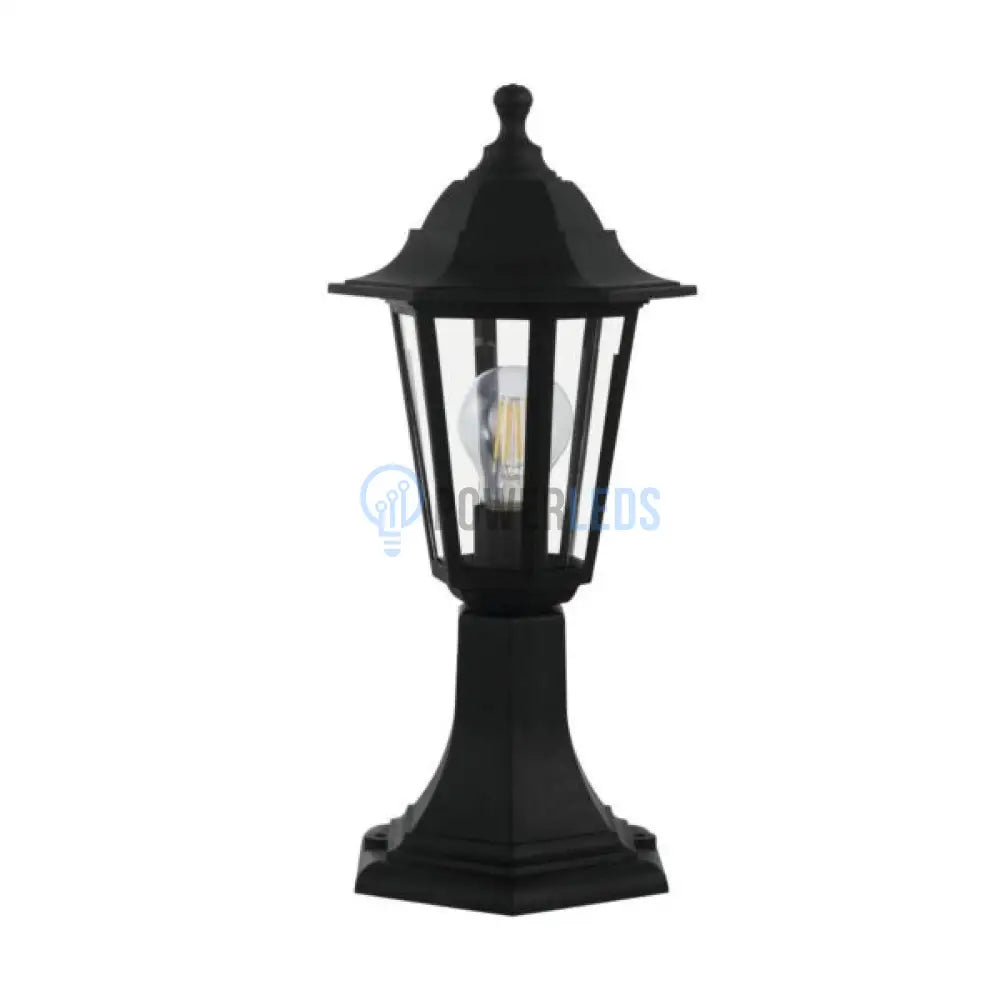 Stalp Ornamental De Gradina DUANERA Tip Felinar Negru 42CM STALP ORNAMENTAL GARDEN POLE