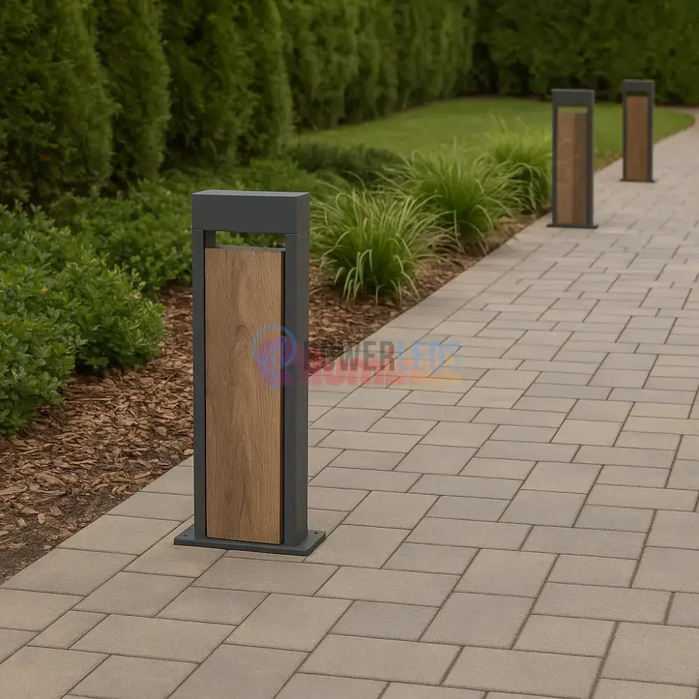 Stalp Ornamental De Gradina LED 11W SALMON 60CM powerleds.ro