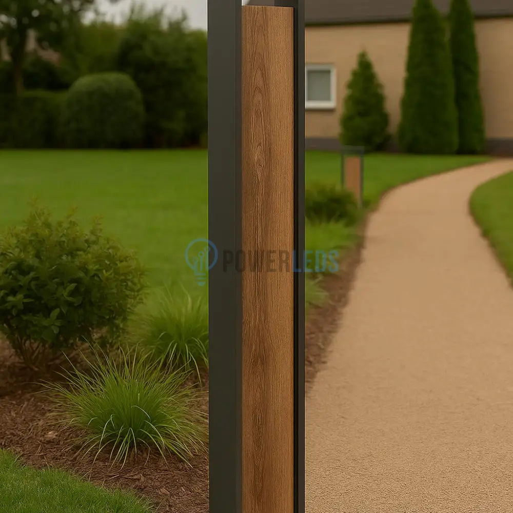 Stalp Ornamental De Gradina LED 11W SALMON 100CM powerleds.ro