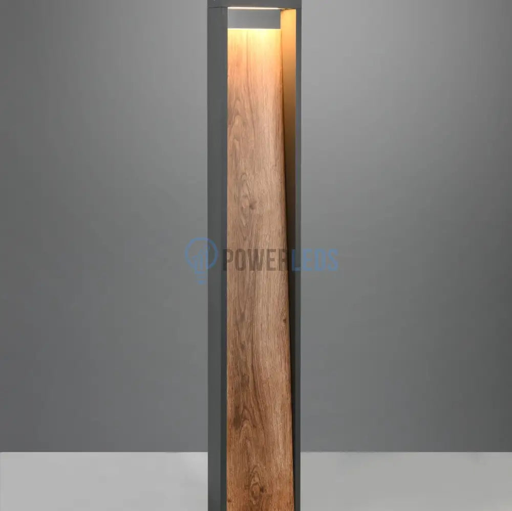 Stalp Ornamental De Gradina LED 11W SALMON 100CM powerleds.ro