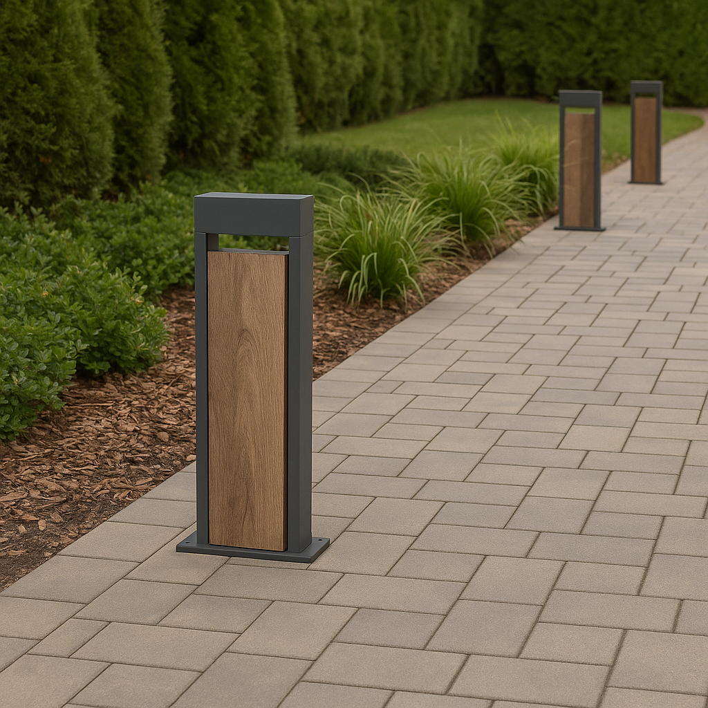 Stalp Ornamental De Gradina LED 11W 60CM SALMON