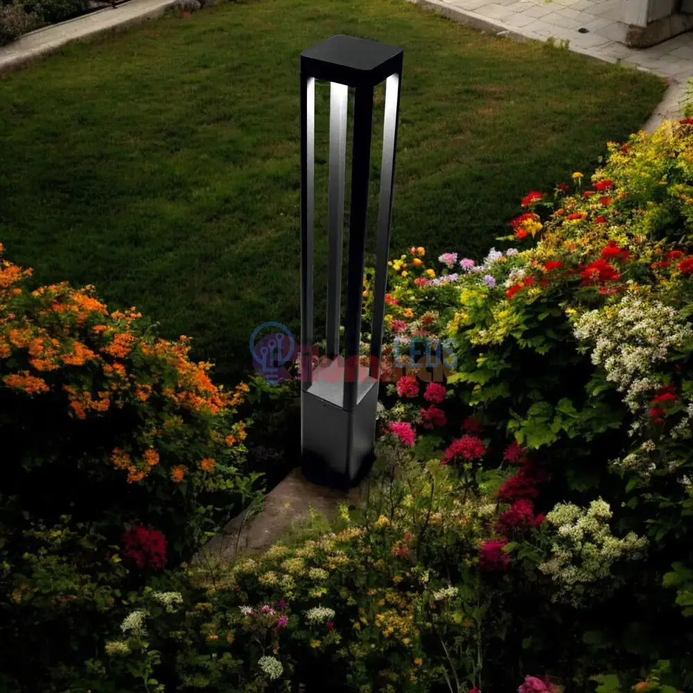 Stalp Ornamental De Gradina LED 12W 80CM Atlantic powerleds.ro