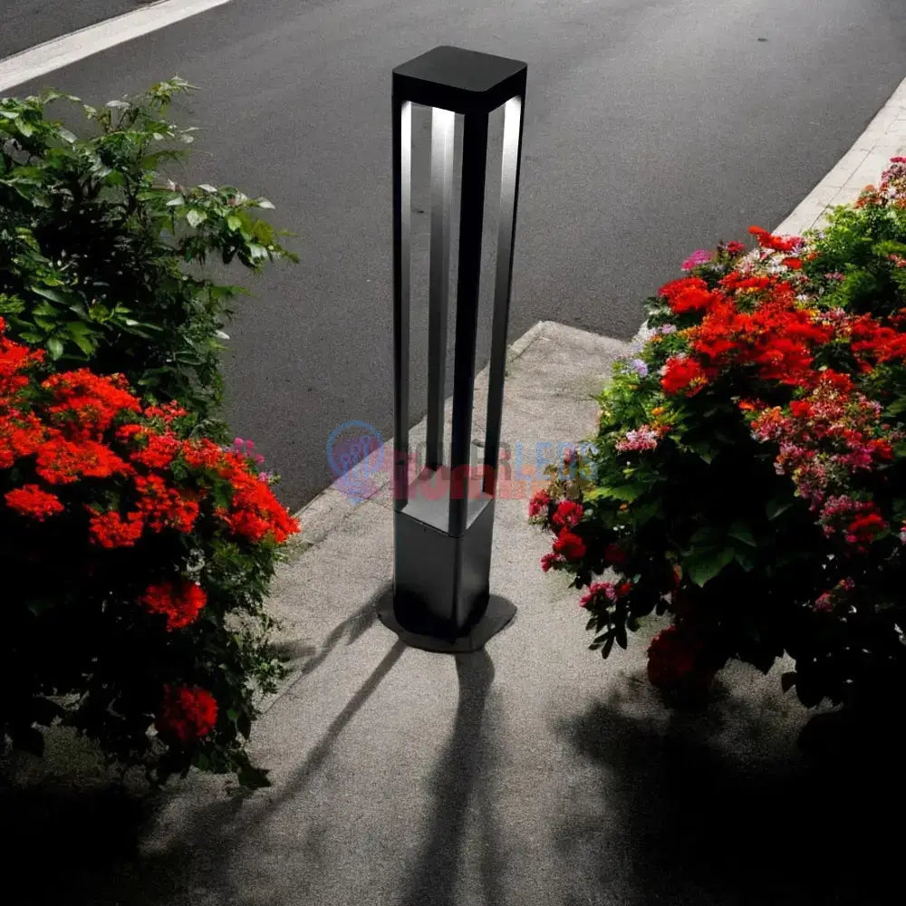 Stalp Ornamental De Gradina LED 12W 80CM Atlantic powerleds.ro