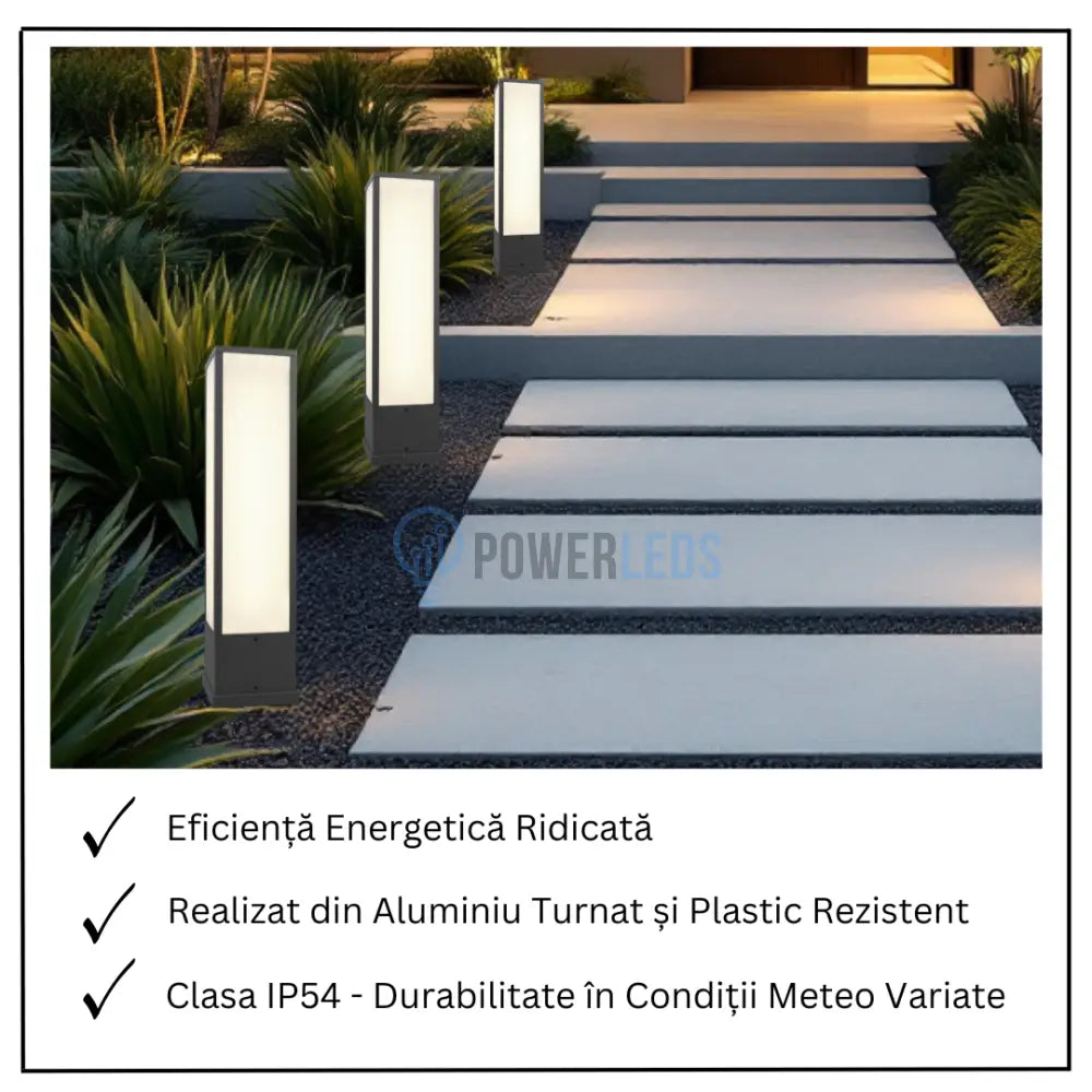 Stalp Ornamental De Gradina LED 15W 60CM FUERTE Home & Garden