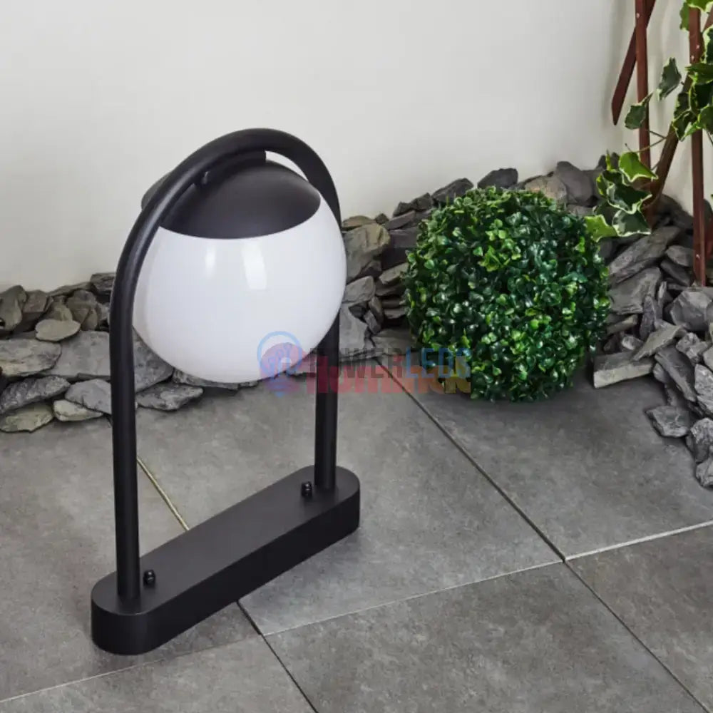 Stalp Ornamental de Gradina LED 28W PRATA VECCHIA 98732 powerleds.ro